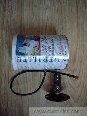 最簡單使用的天線——罐頭天線,可做正饋大鍋饋源!