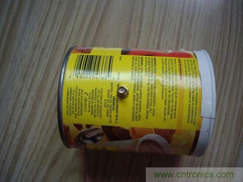 最簡單使用的天線——罐頭天線,可做正饋大鍋饋源!