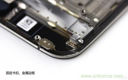 魅族MX3拆解：卡扣，邊框