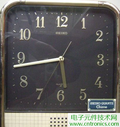 拆個老古董，日本精工石英電子掛鐘拆解