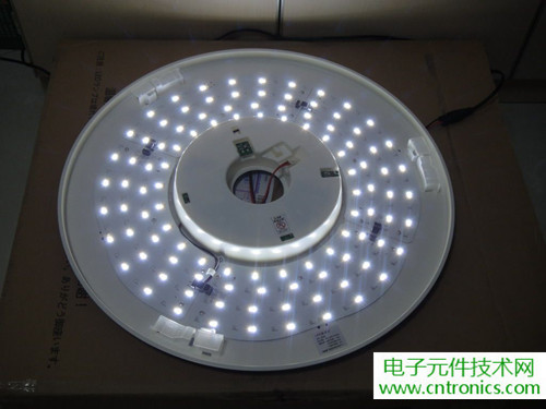 高端大氣上檔次！智能遙控調光LED吸頂燈拆解