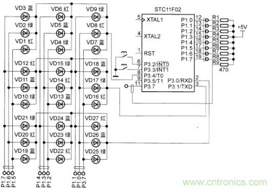 DIY:簡單自制立體LED走馬燈【附電路圖】