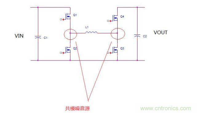 四開關buck-boost的拓撲