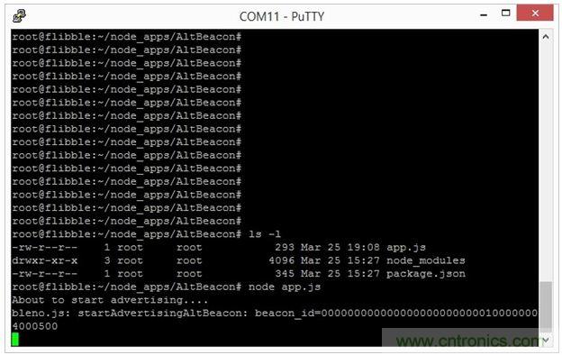 圖21 &ndash; Putty建立終端對話