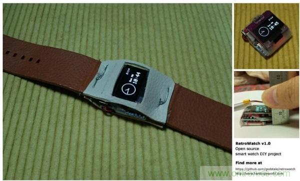 全民創(chuàng)客時代，自己DIY一個智能手表