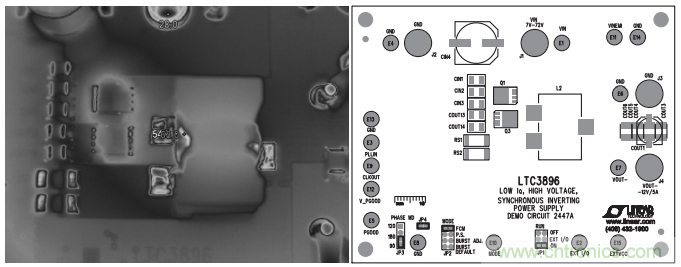 高電壓、高效率正至負轉換器