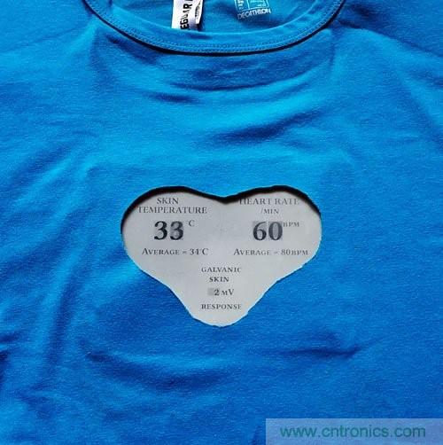 如何DIY一款能監控個人情緒的電子T恤？