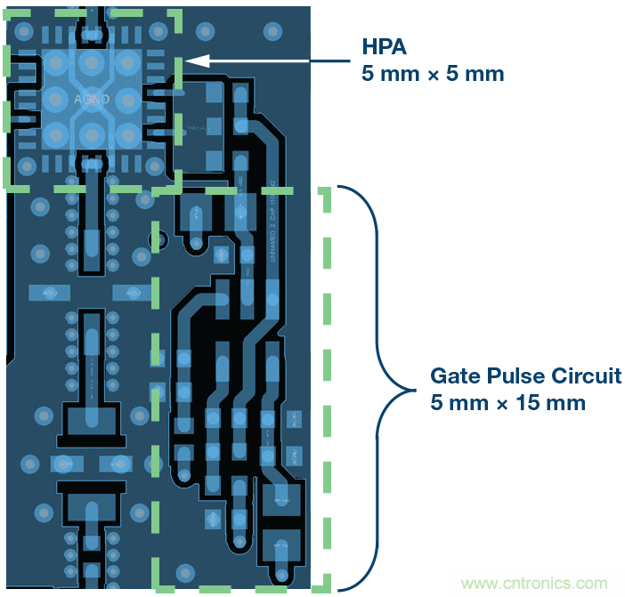 如何設計一種電路讓在200 ns內開啟或關閉RF源？