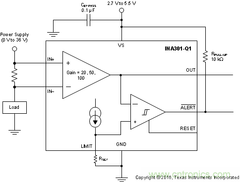 使用快速、精確的過流檢測器，對汽車安全系統(tǒng)進(jìn)行診斷