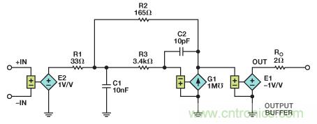 放大器建模為模擬濾波器可提高SPICE仿真速度