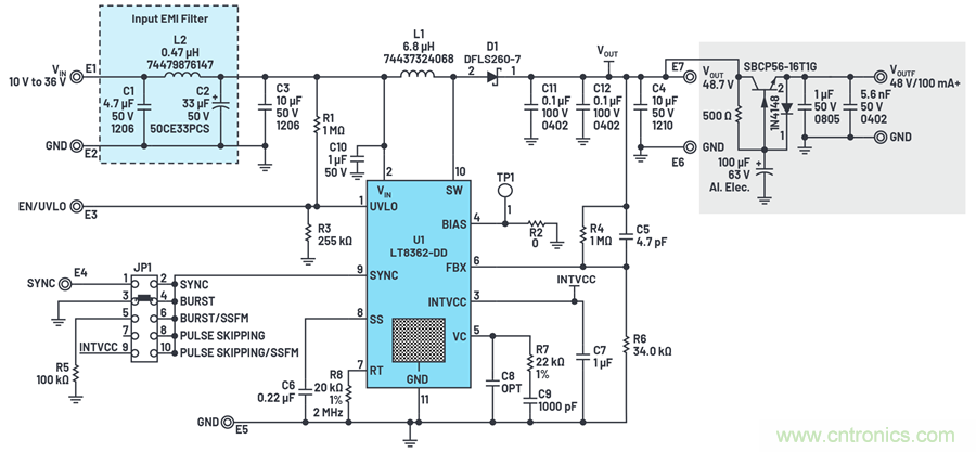 讓我們做一個超低噪聲、48 V、幻像麥克風電源怎么樣？