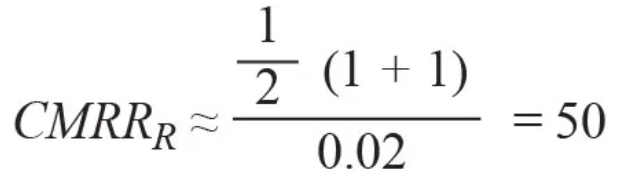 提高差分放大器的共模抑制比，電阻的選擇很關(guān)鍵