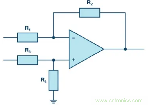 提高差分放大器的共模抑制比，電阻的選擇很關(guān)鍵