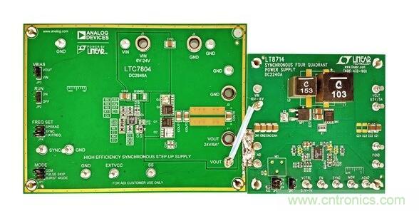 通過5 V至24 V輸入提供雙極性、雙向DC-DC流入和流出電流