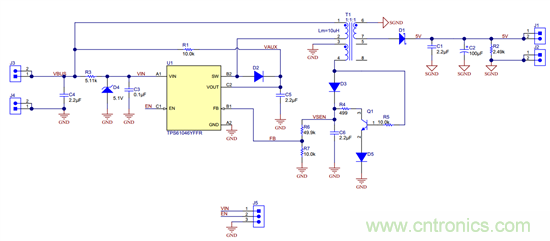 寬輸入電壓、高效率、5V&250mA輸出反激變流器設(shè)計(jì)