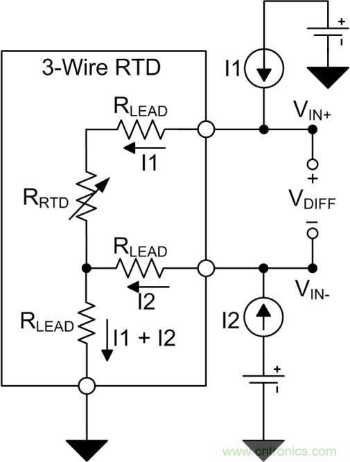 三線電阻式溫度檢測器測量系統中勵磁電流失配的影響 &mdash;&mdash; 第1部分